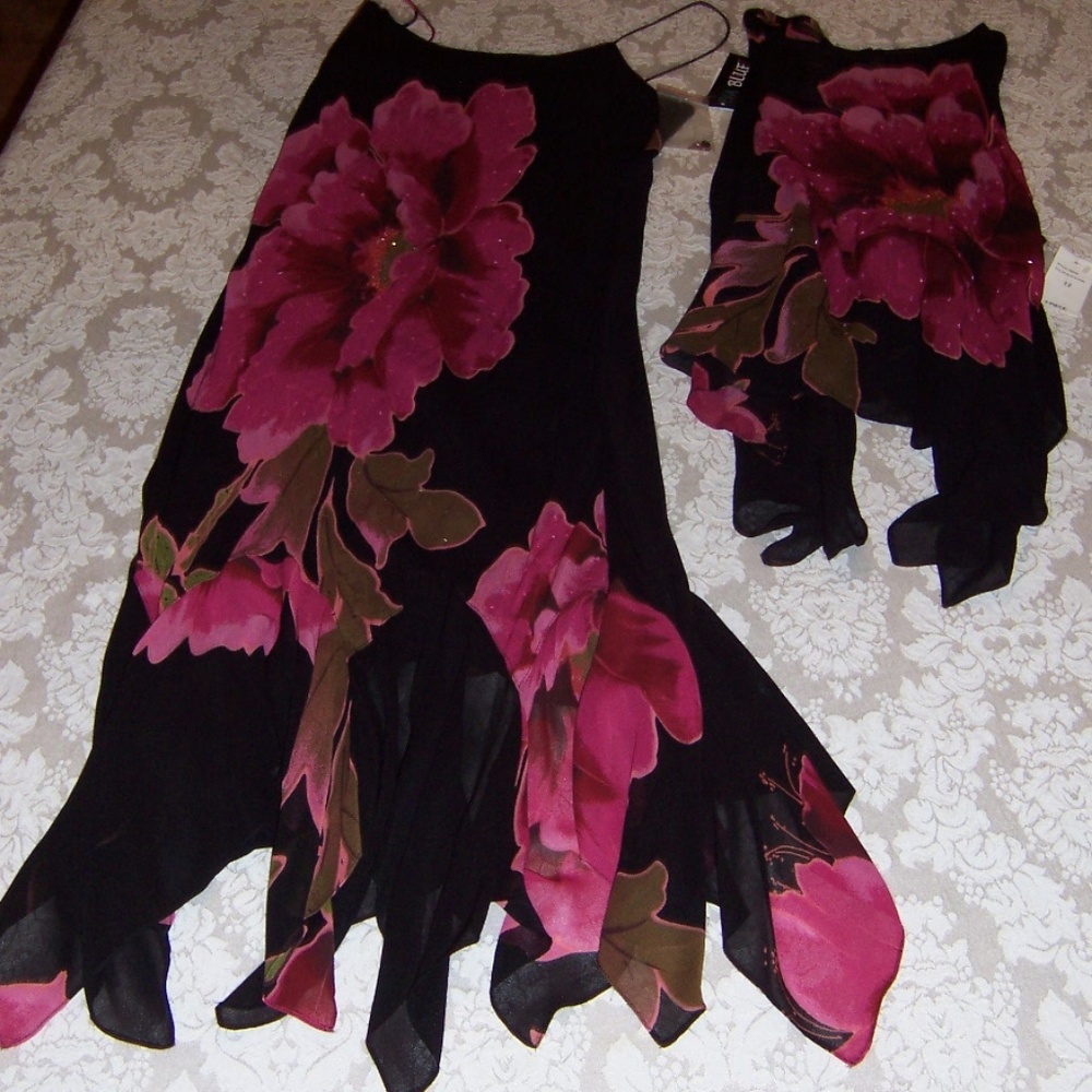 Gorgeous sundress with matching cape cover